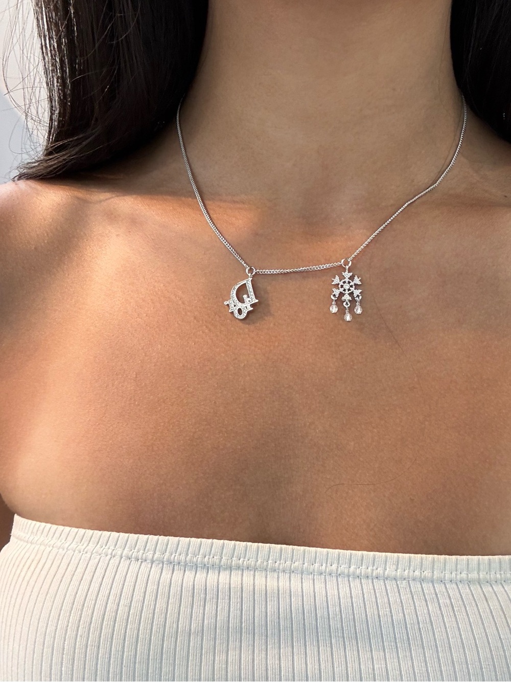 Dior Neckalce snowflake